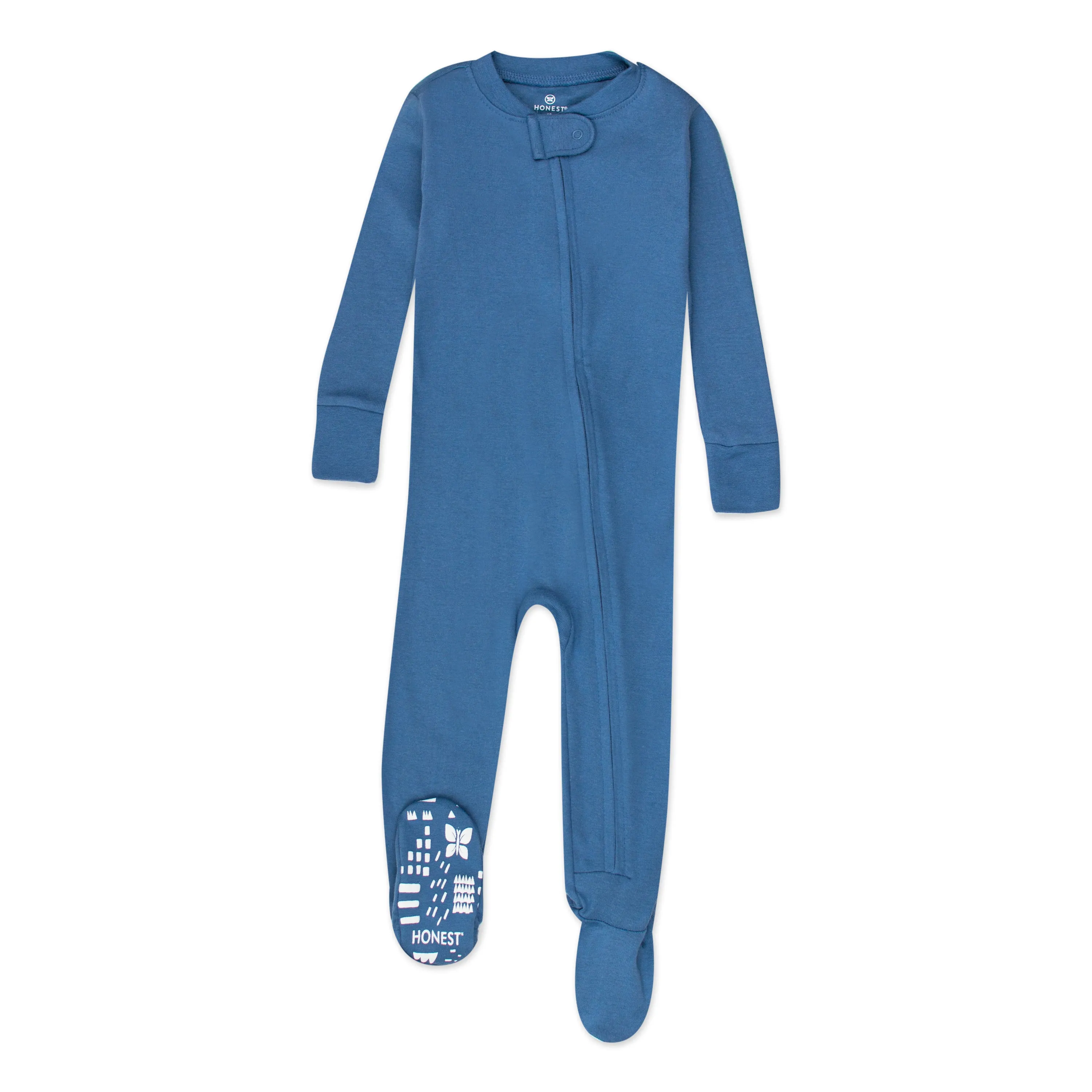 2-Pack Organic Cotton Snug-Fit Footed Pajamas