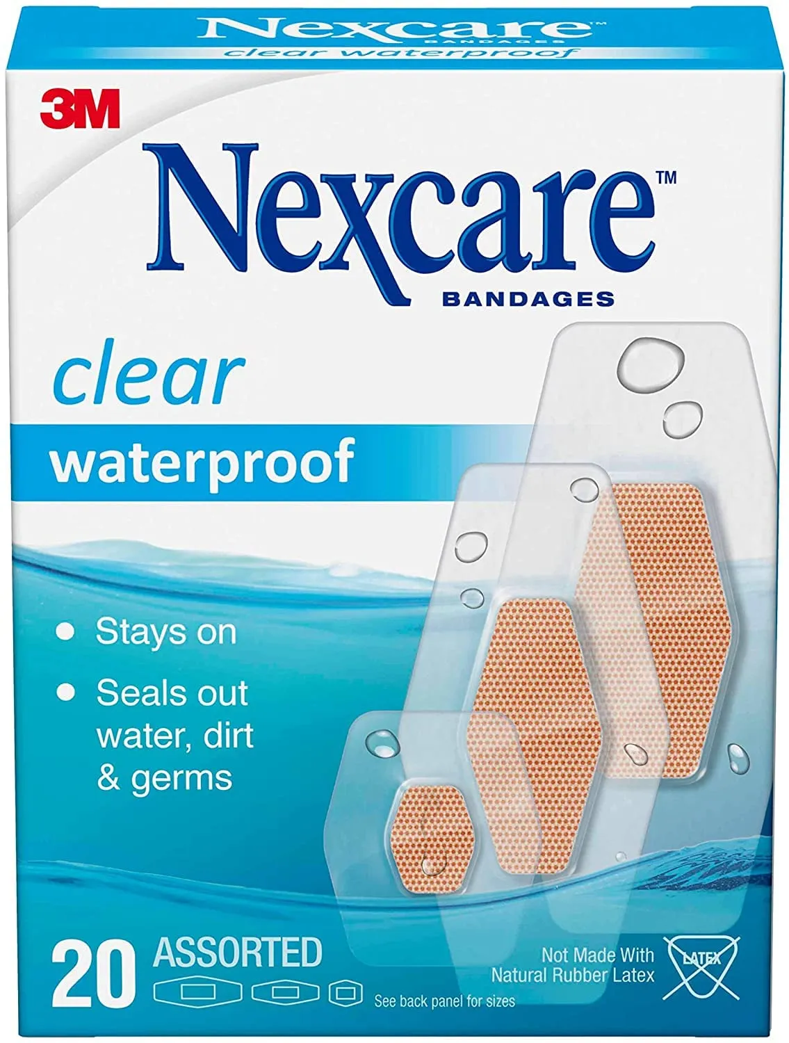 3M - Nexcare Waterproof Bandages