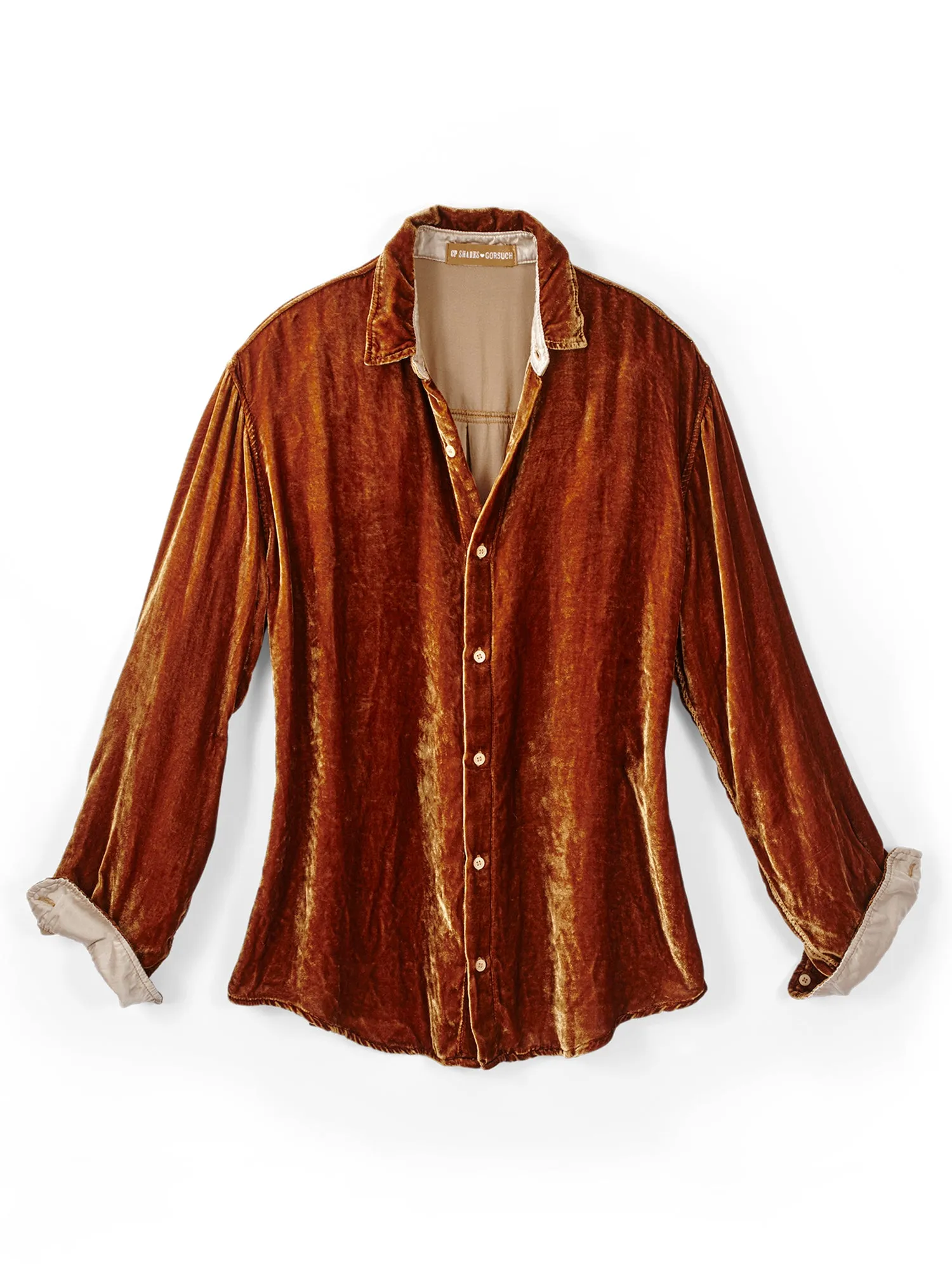 Alana Washed Velvet Shirt