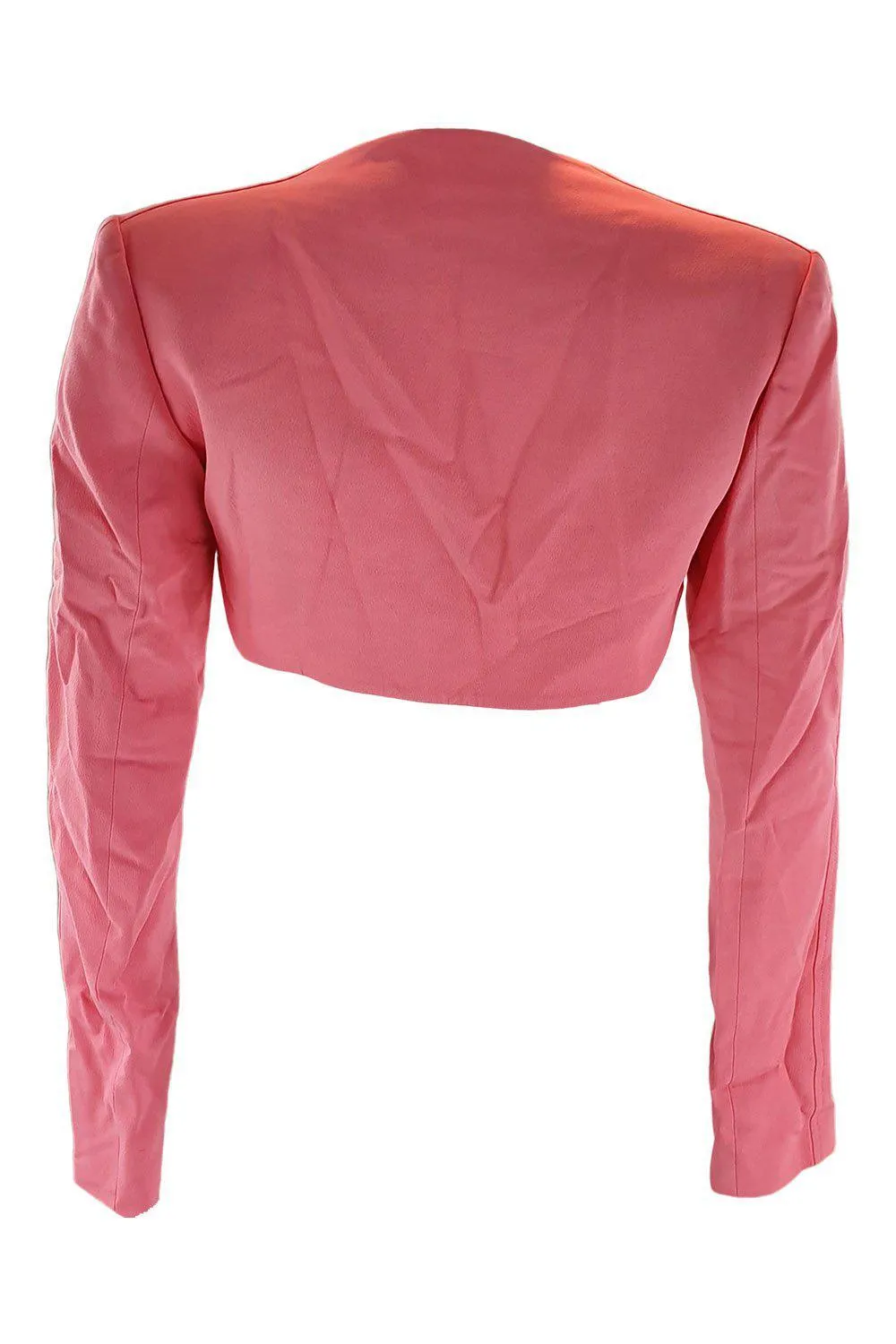 ANTONIO BERARDI Baby Pink Long Sleeved Bolero Jacket (40)