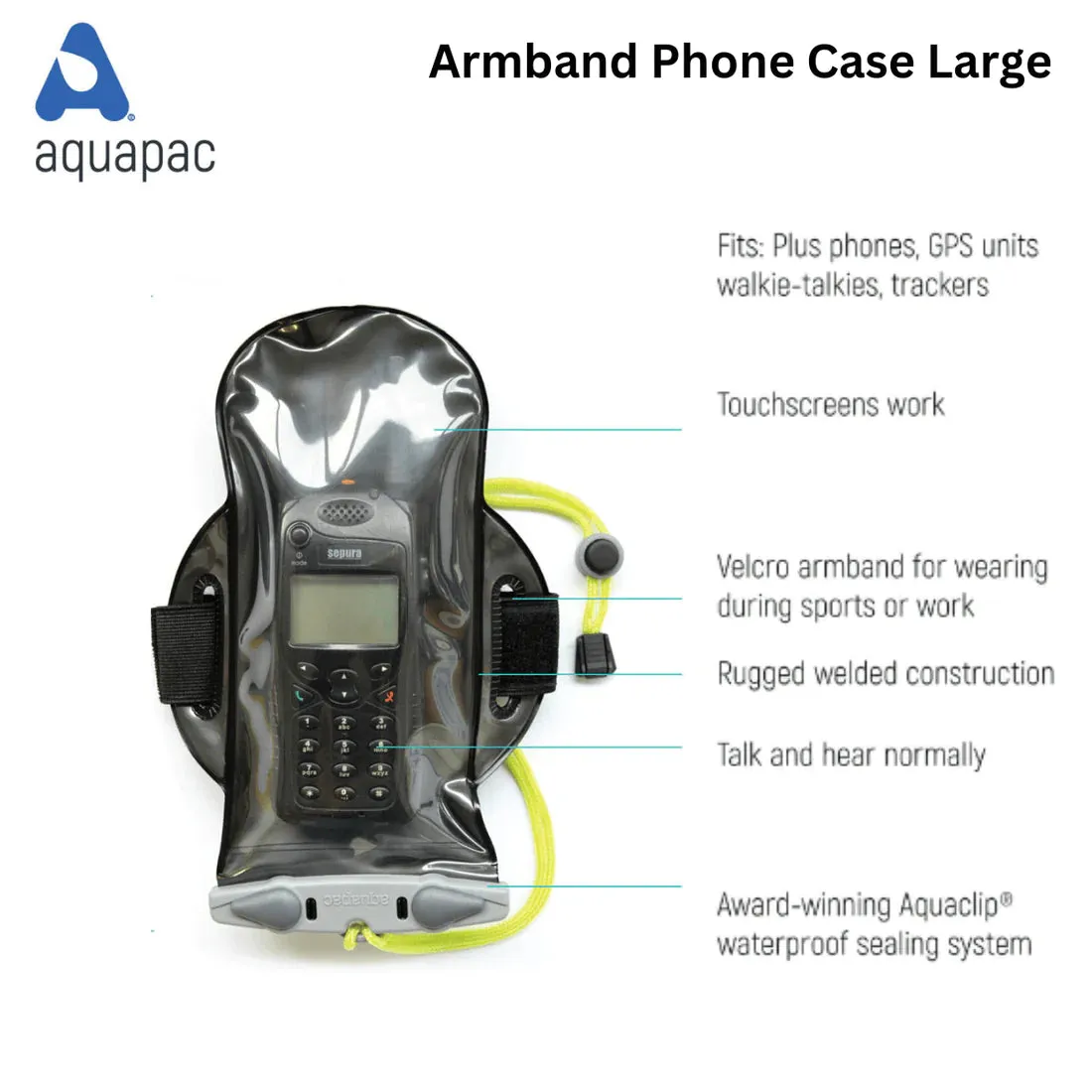 Aquapac Waterproof Armband Phone Case