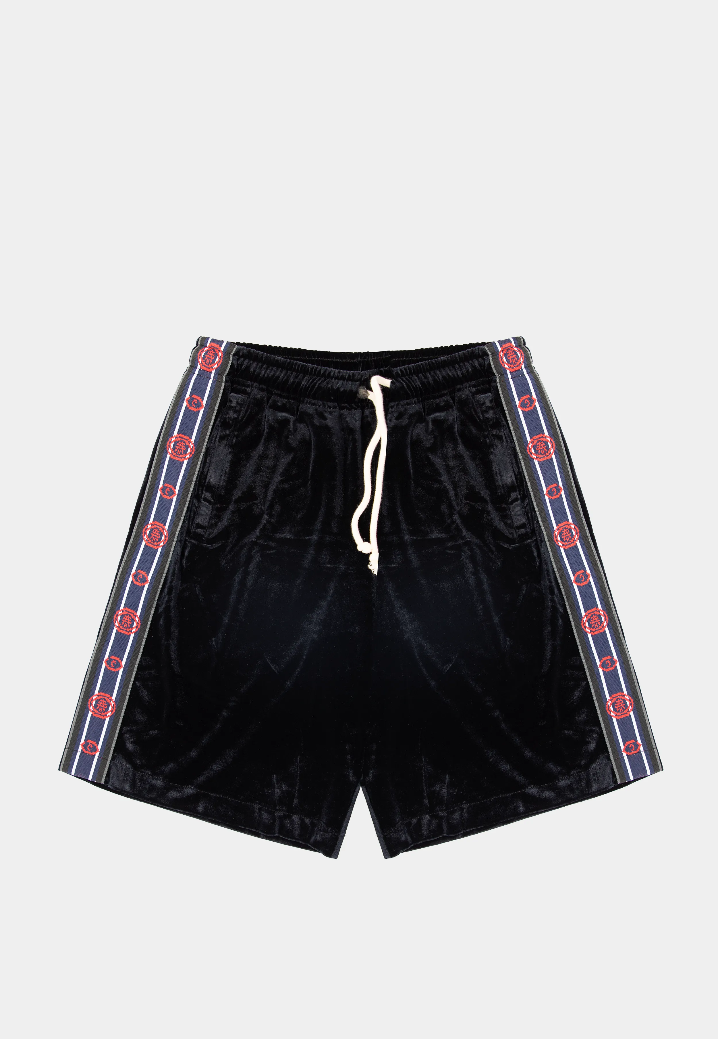 ASHLUXE Velvet Robotics Short Black