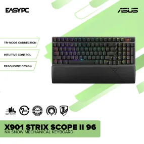 Asus X901 Strix Scope II 96 NX Snow Mechanical Keyboard