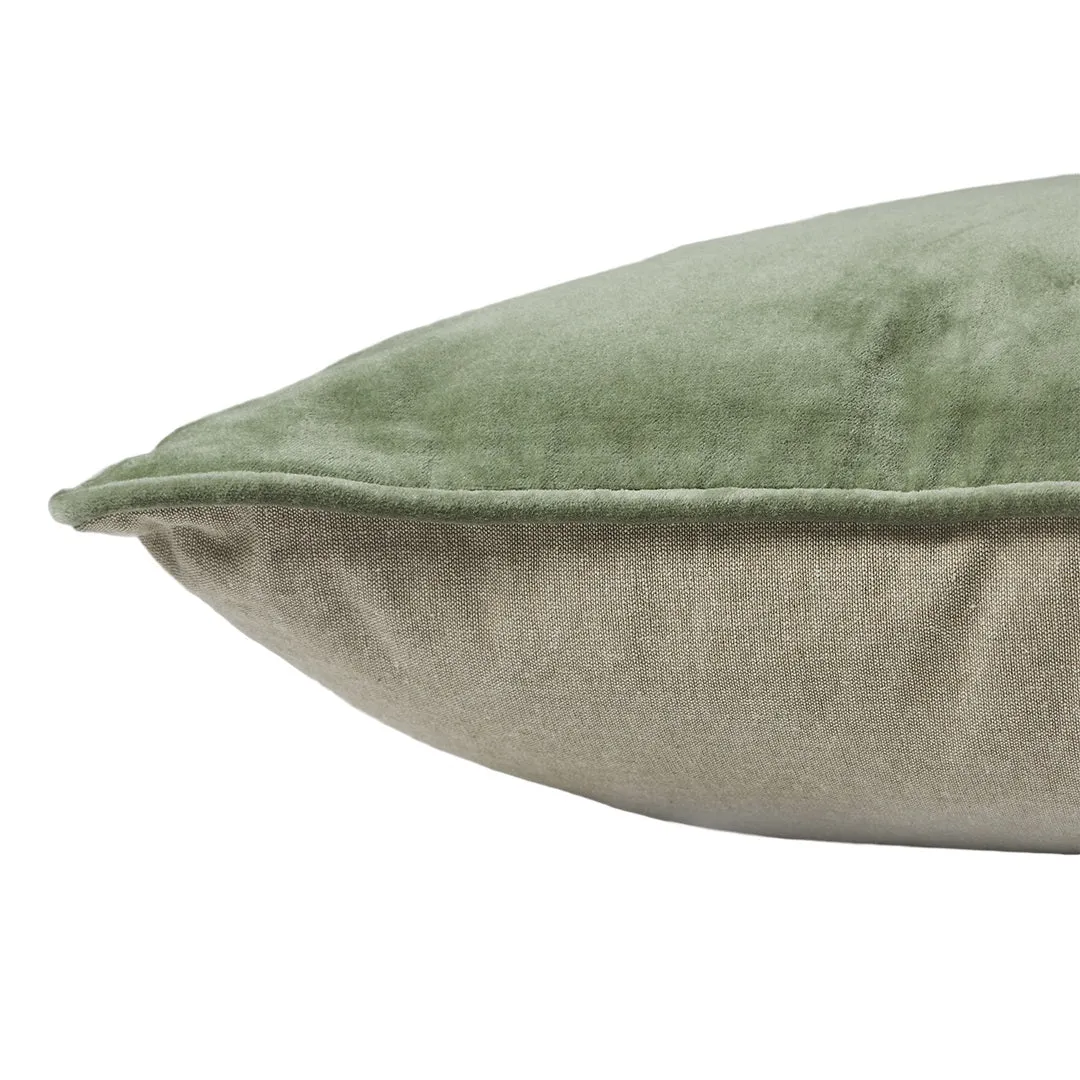 Bahama Velvet Cushion Cover - Pistachio