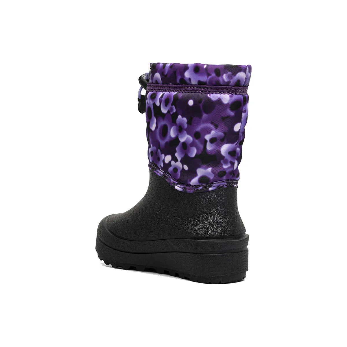 BOGS SNOW SHELL TROPADELIC FLORAL BLACK MULTI - KIDS