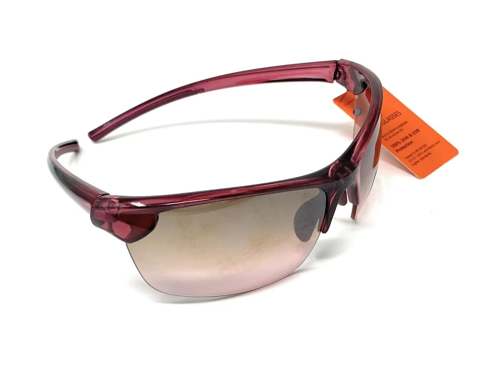 Boots Active Ladies' Sunglasses Burgundy Sports Style 120I