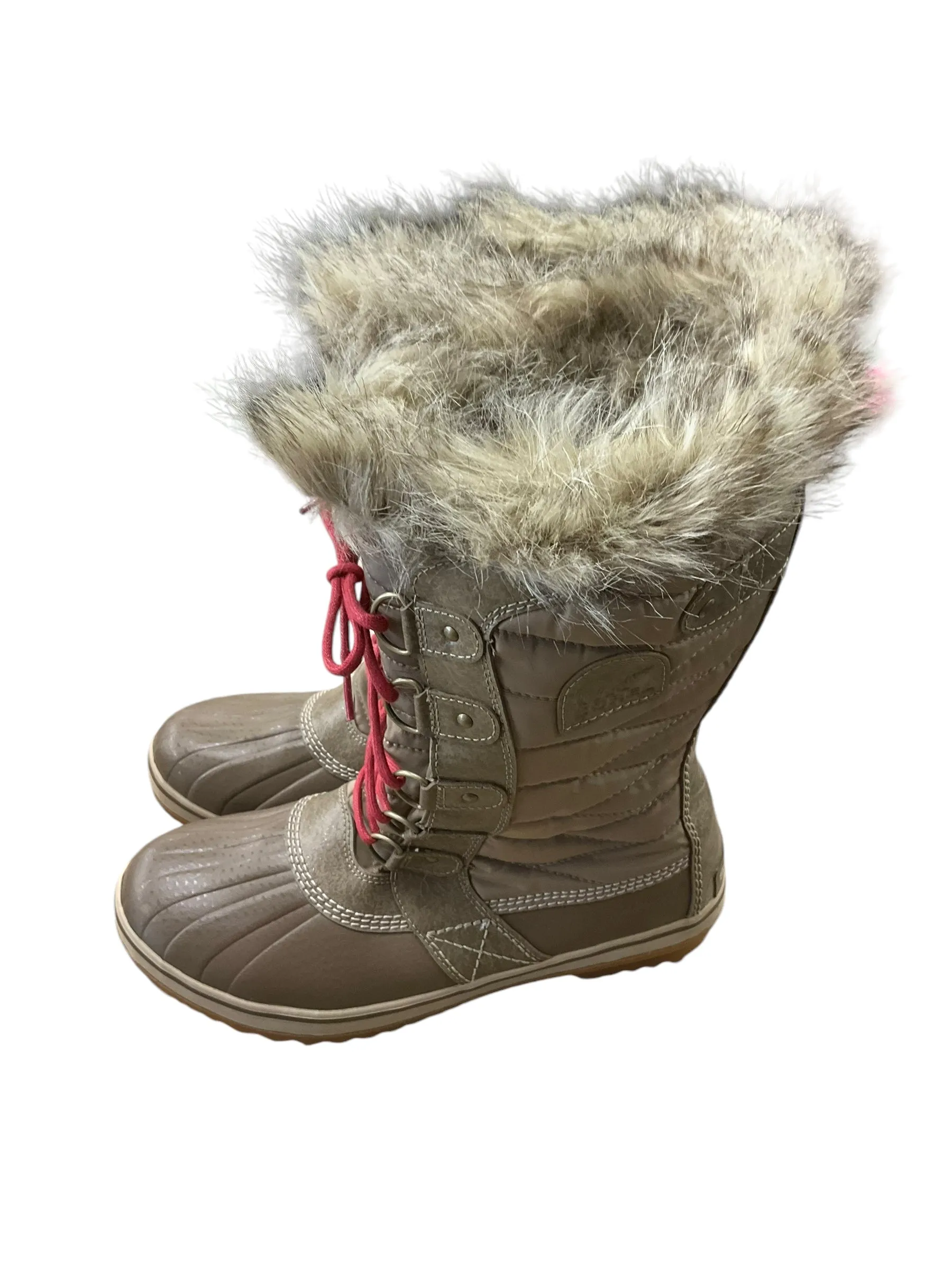 Boots Snow By Sorel In Taupe, Size: 10.5