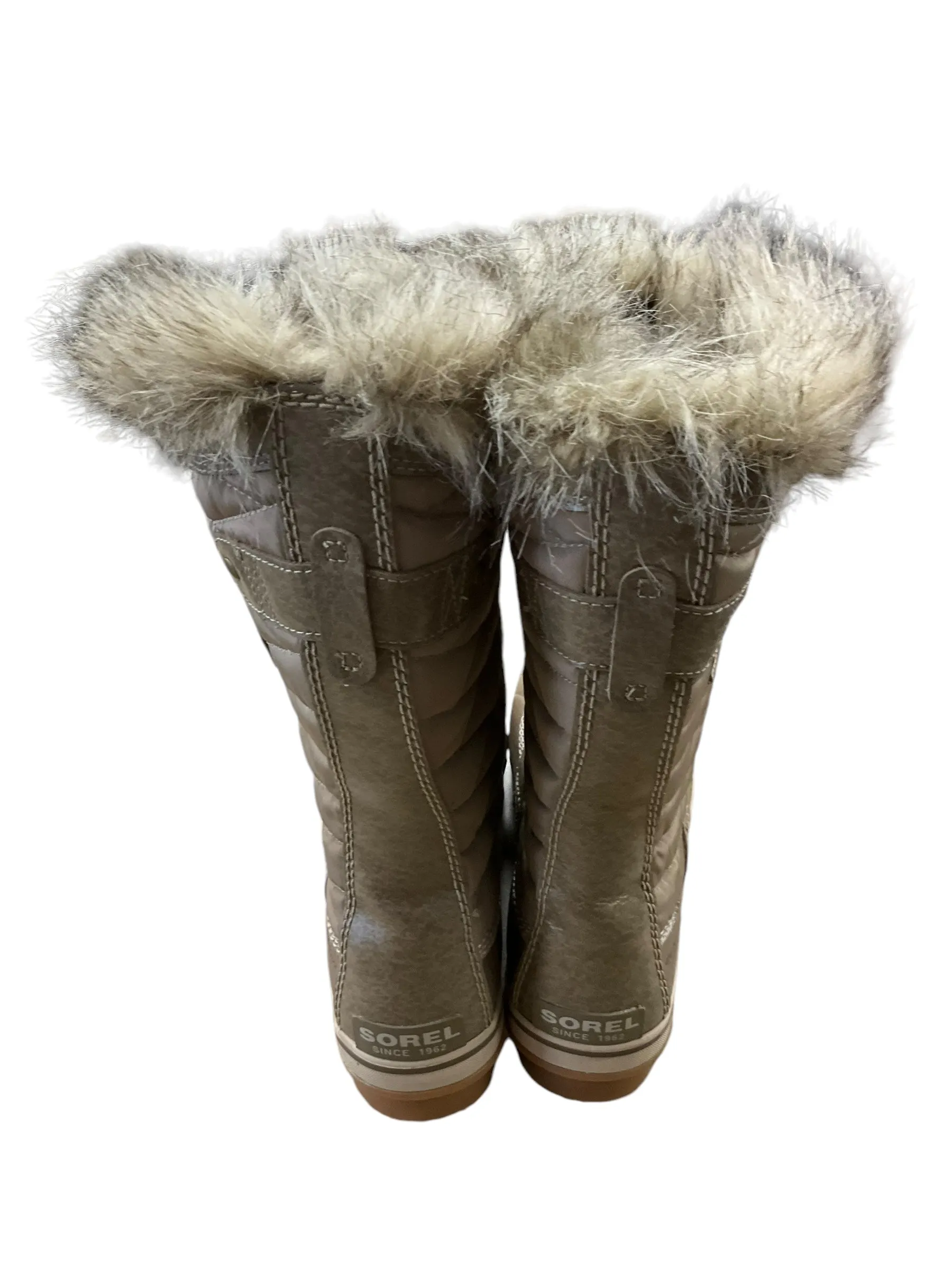 Boots Snow By Sorel In Taupe, Size: 10.5