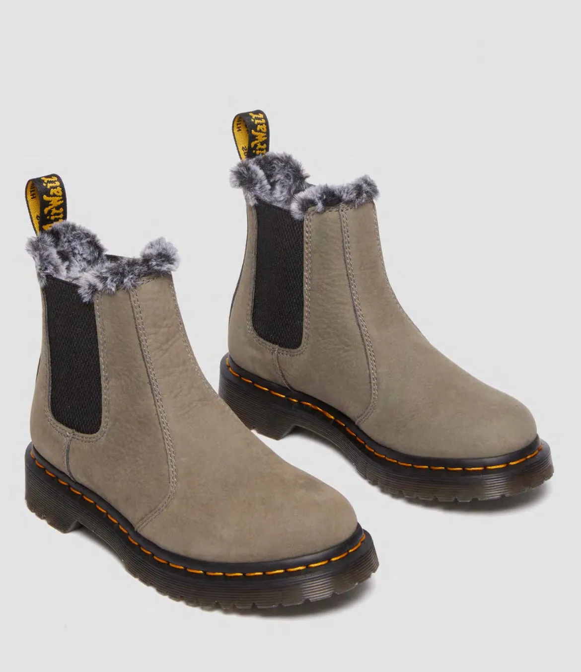 Dr.Martens 2976 Leonore Chelsea Boots Nickel Grey 30955059