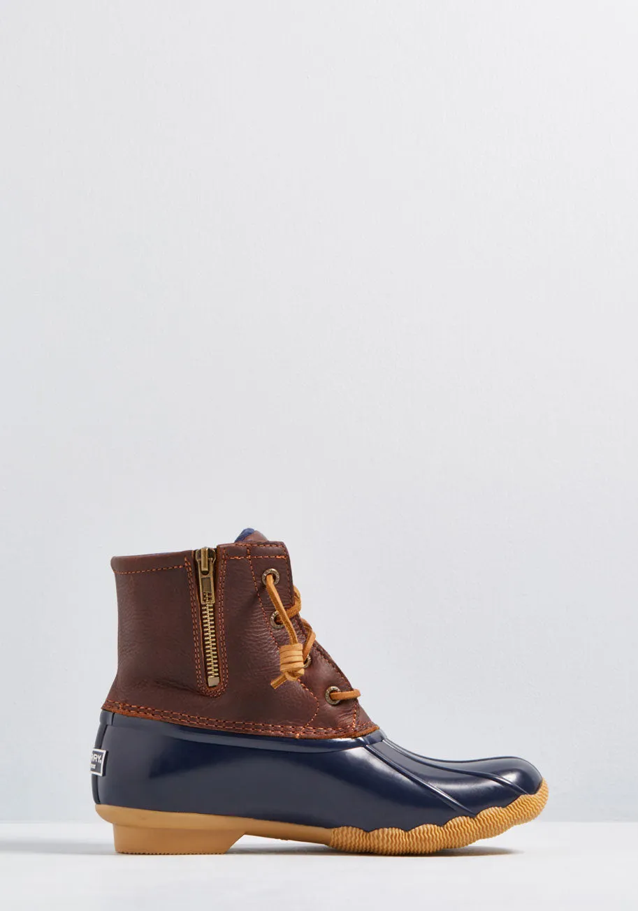 Duck, Duck, Boot in Navy