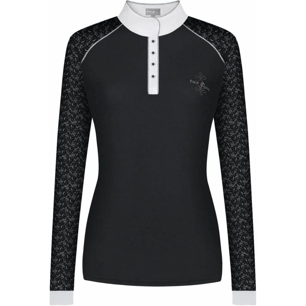 FairPlay Anita Long Sleeved Competition Shirt with Lace Sleeves