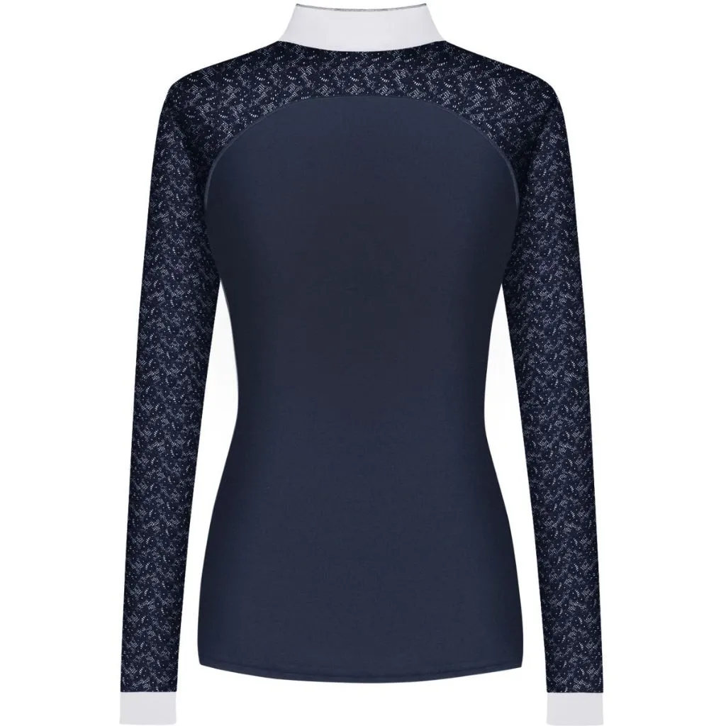 FairPlay Anita Long Sleeved Competition Shirt with Lace Sleeves