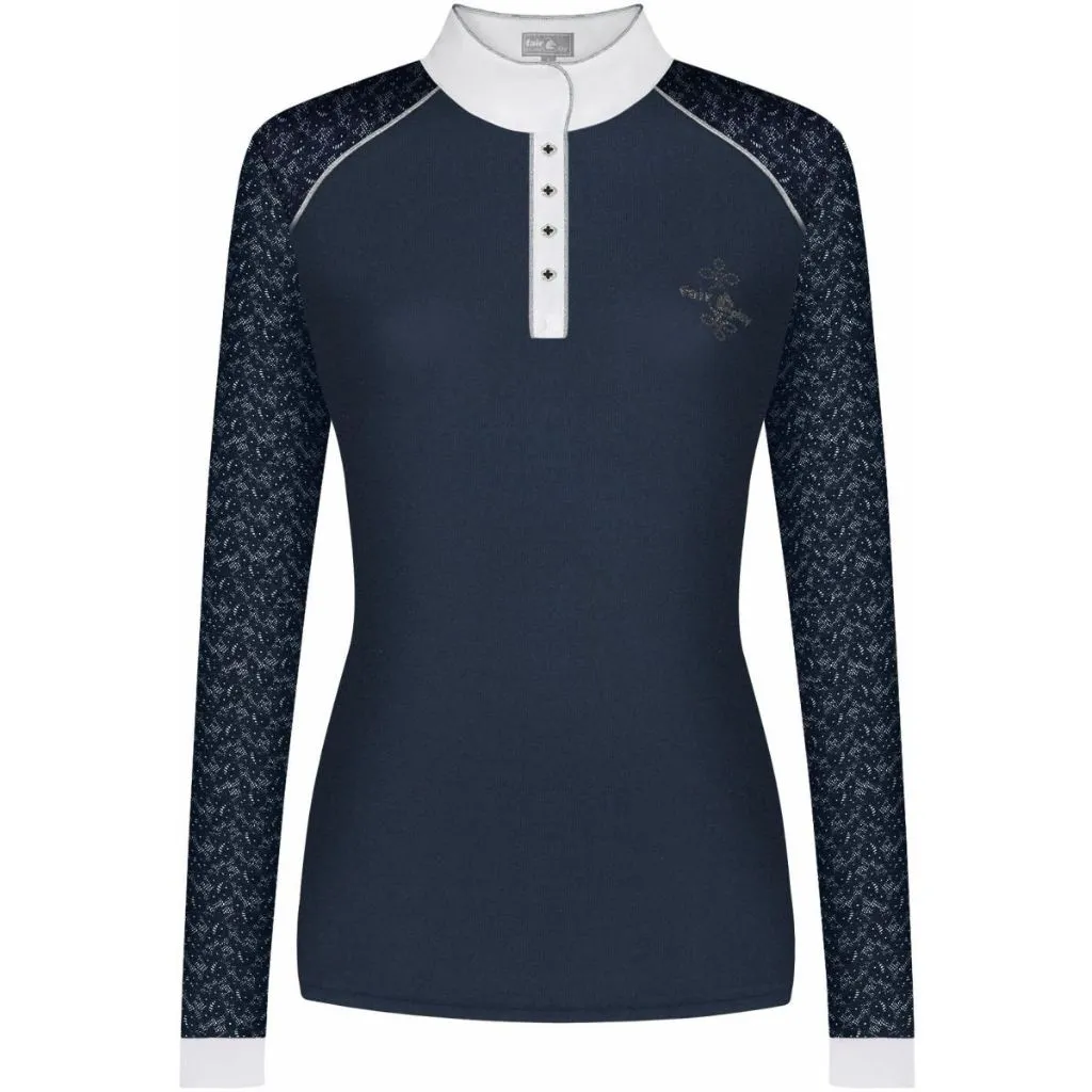 FairPlay Anita Long Sleeved Competition Shirt with Lace Sleeves