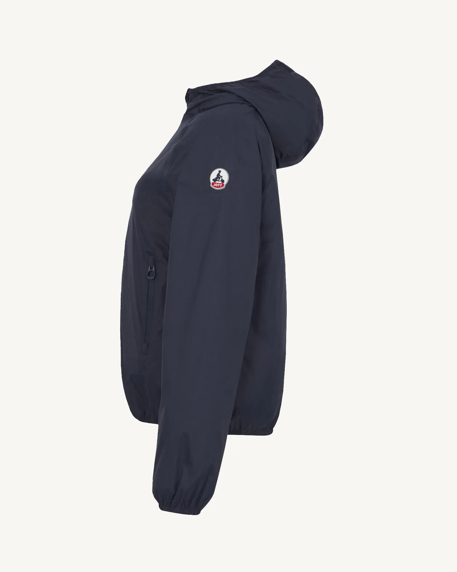 Feroe packable waterproof jacket Navy