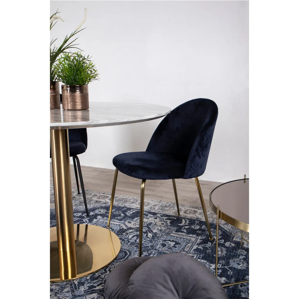 Geneve Velvet Dining Chair