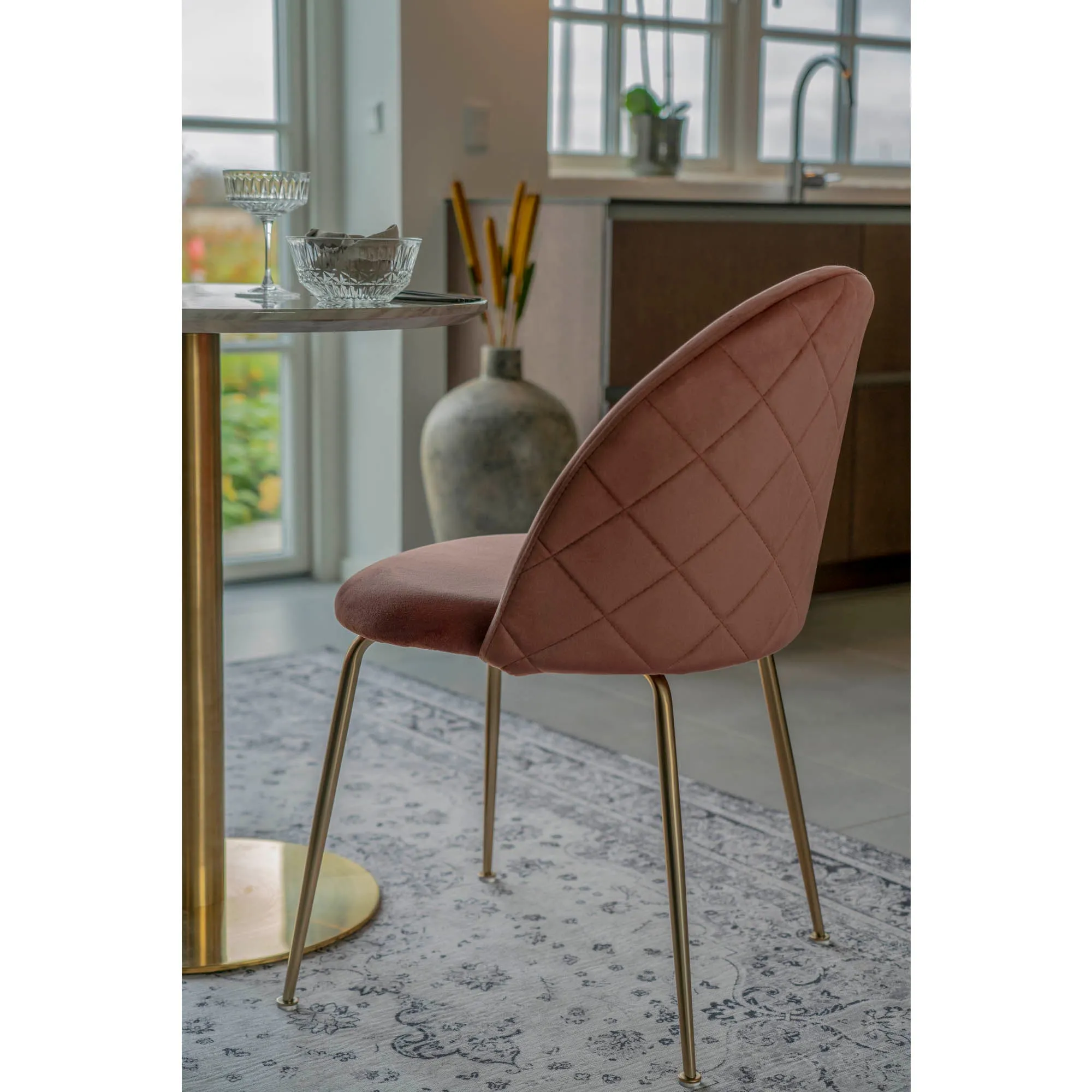 Geneve Velvet Dining Chair