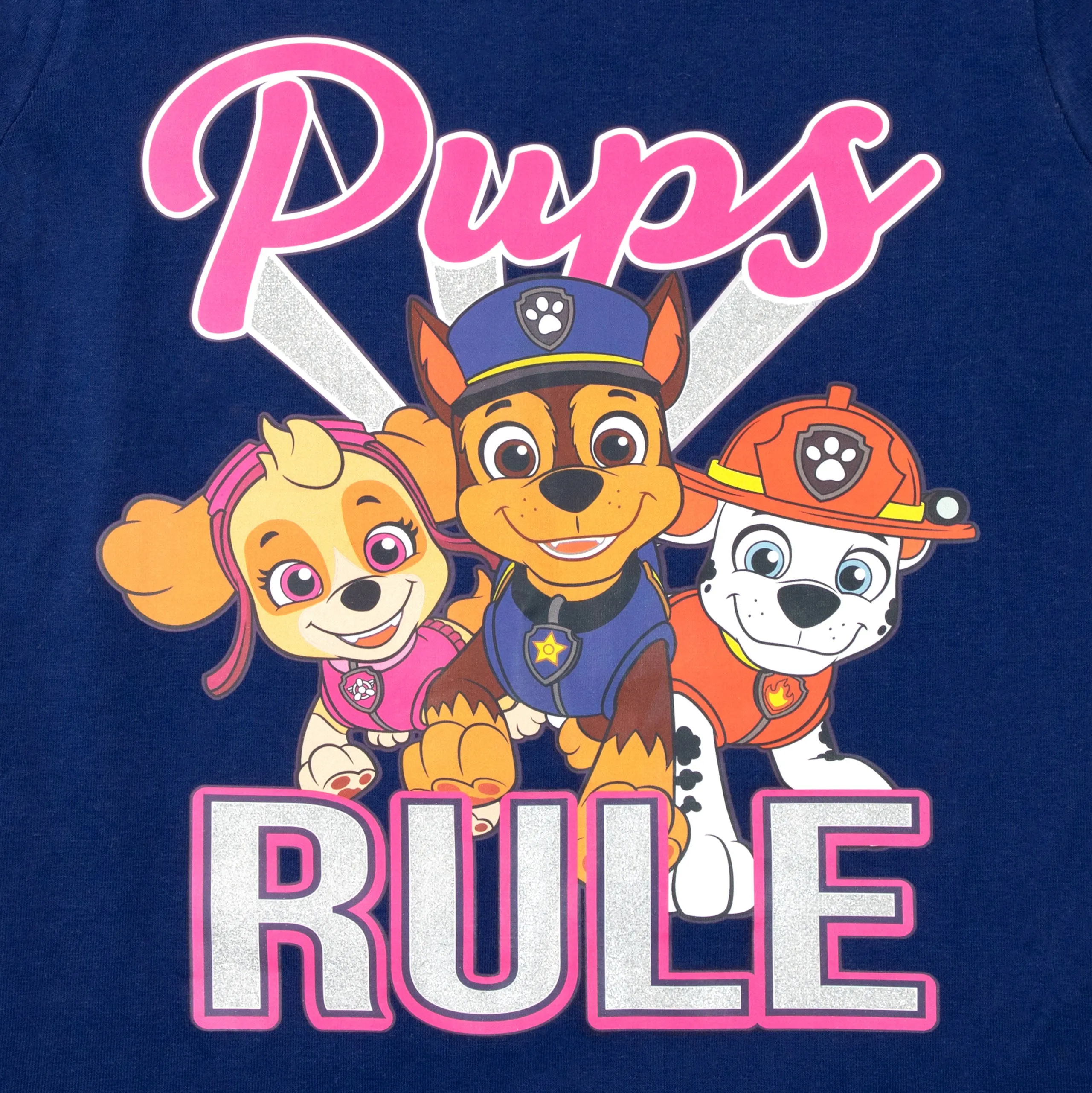 Girls Paw Patrol Pack of Two Pajamas - Snuggle Fit