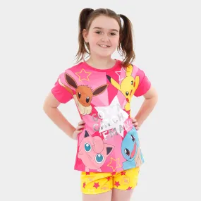 Girls Pokemon Short Pajamas