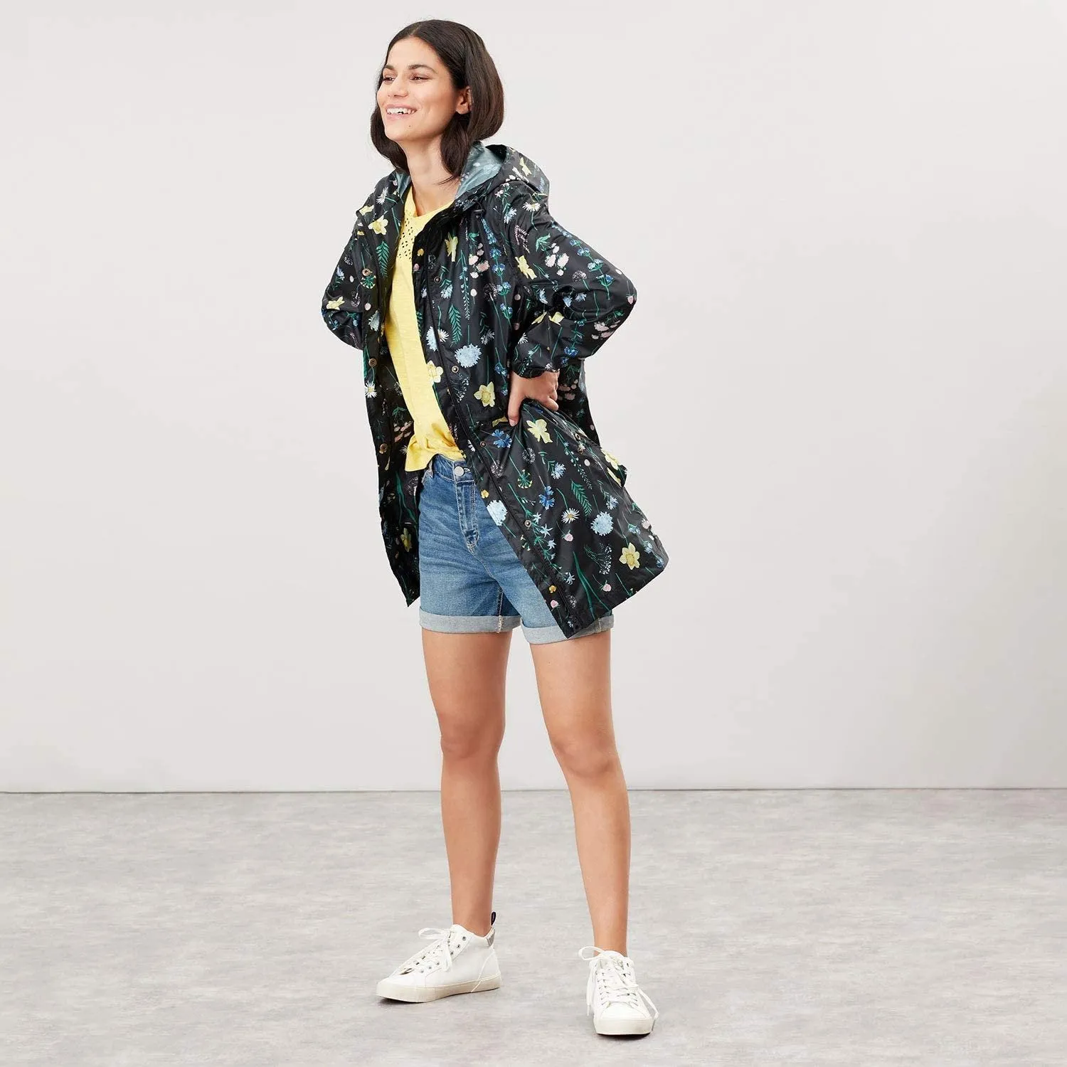 GoLightly Printed Waterproof Packaway Jacket