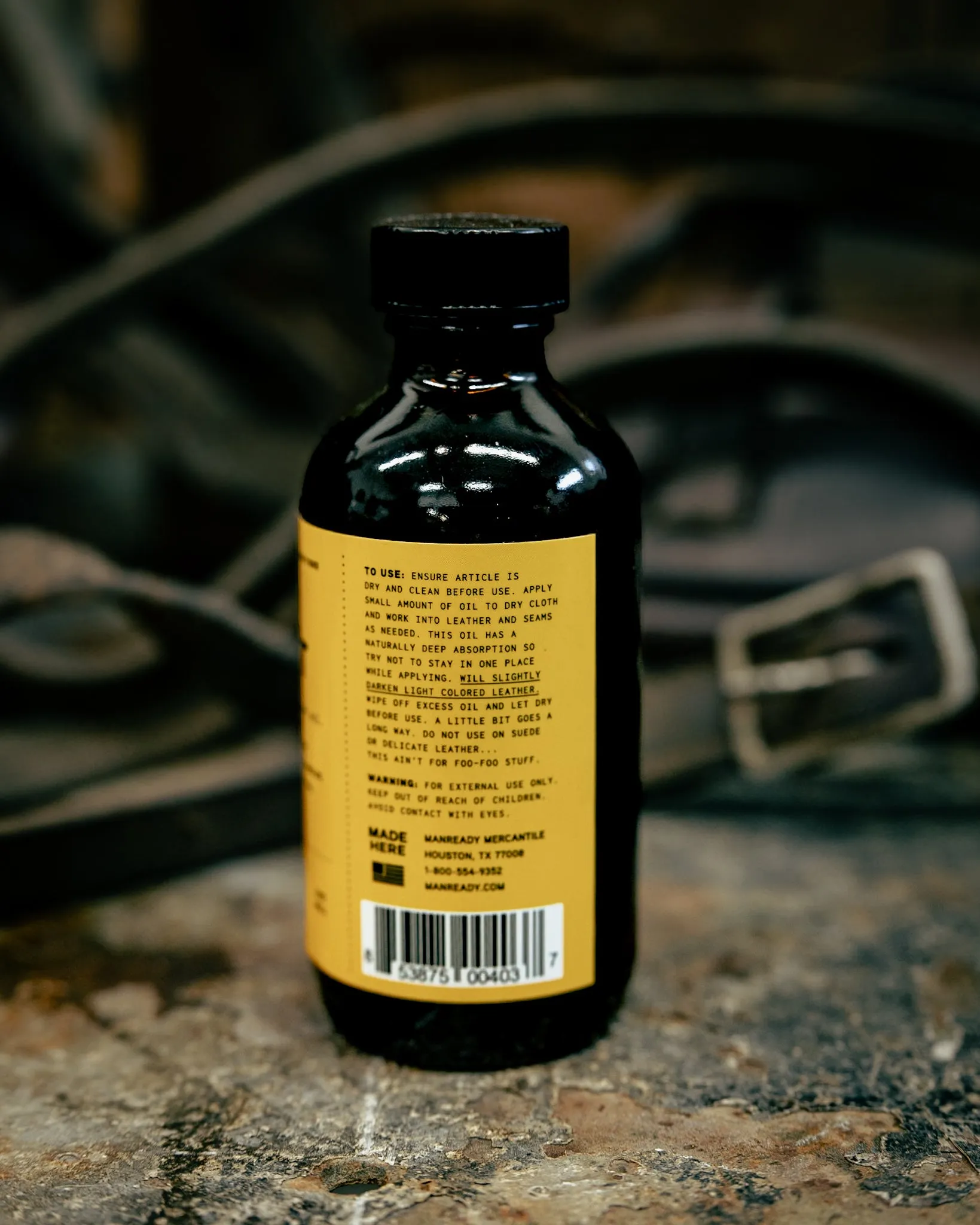 Grandad's Leather Treatment | Manready Mercantile