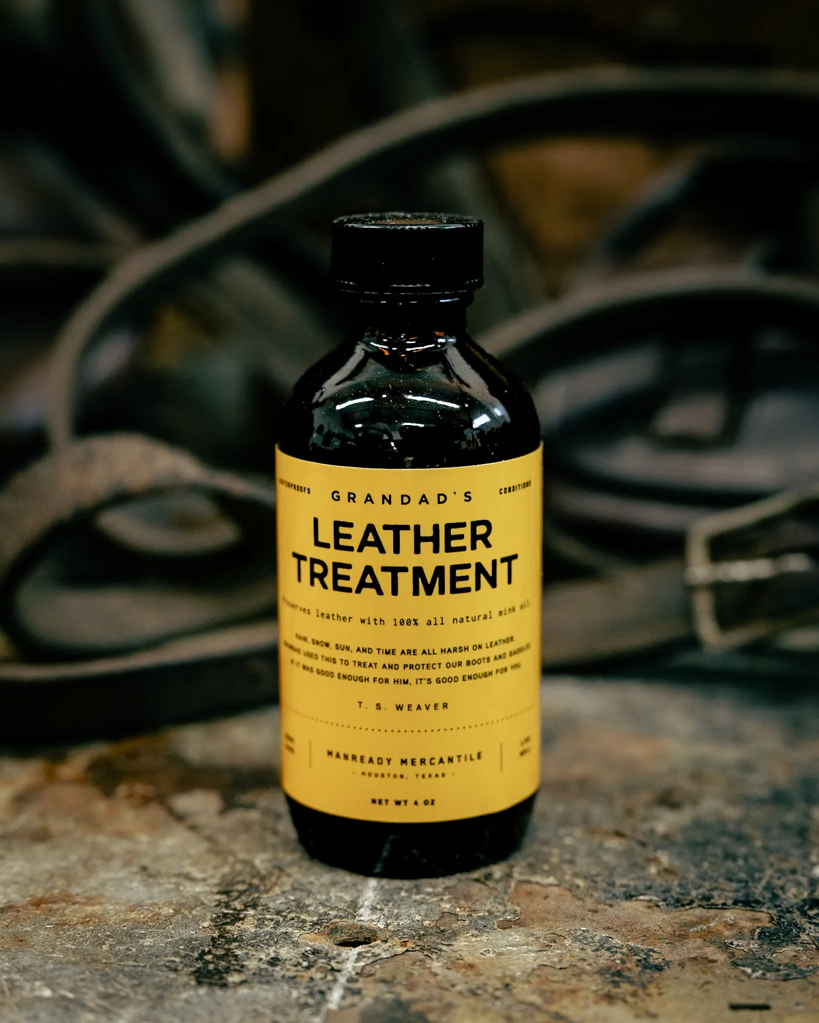 Grandad's Leather Treatment | Manready Mercantile