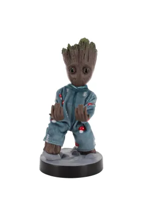 Guardians of The Galaxy: Toddler Groot in Pajamas Cable Guys Original Controller and Phone Holder