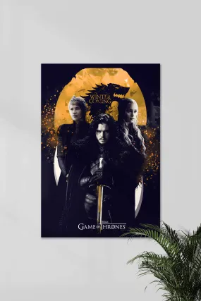 JON SNOW x DAENERYS x CERCEI LANNISTER | GOT | Series Poster