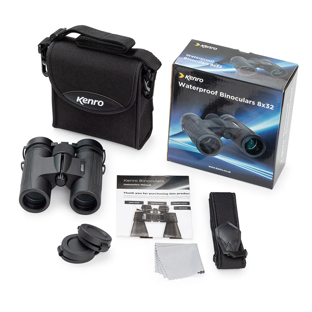 Kenro Waterproof Binoculars 8x32