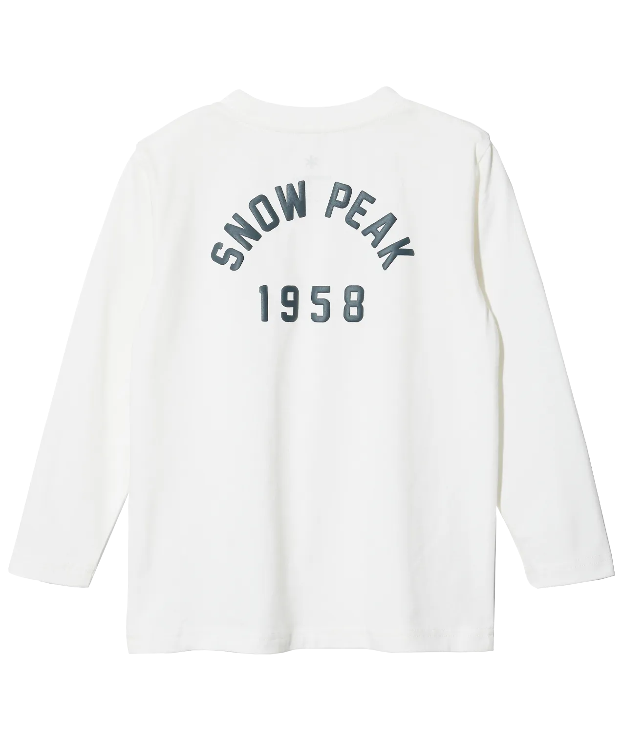 Kids Snow Peak Foam Printed Long Sleeve T-Shirt