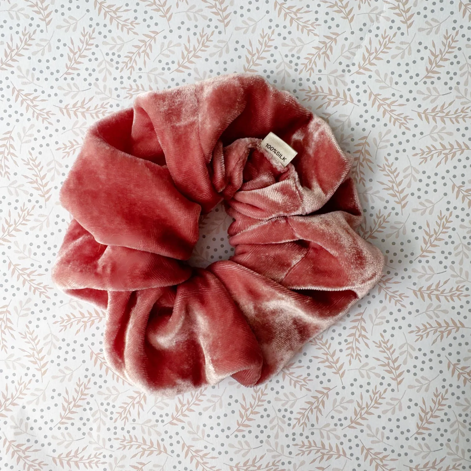 Large Silk Velvet Scrunchie | Ready-To-Ship