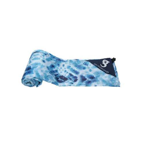 Lightweight Waterproof Beach Blanket Blue Tie Dye