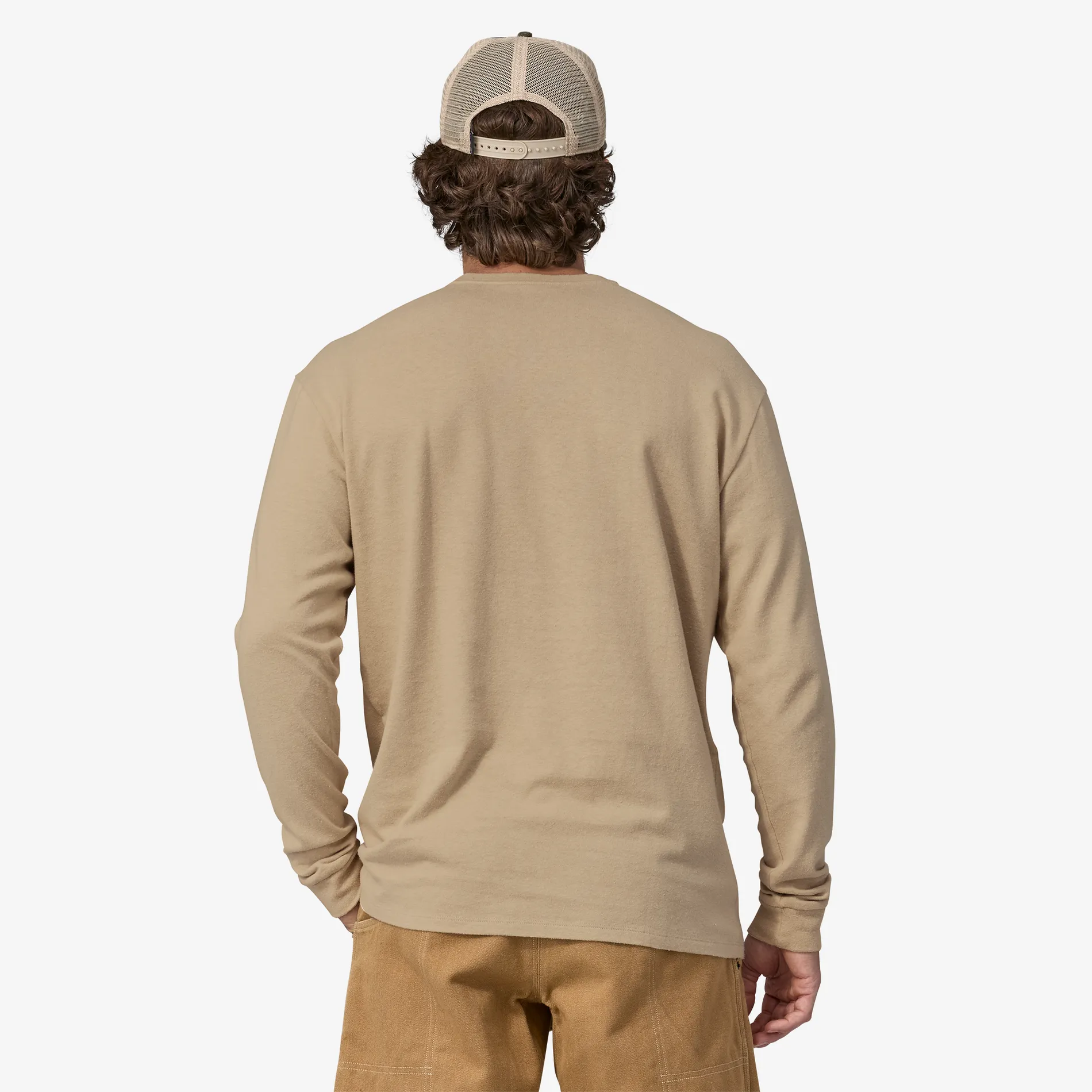 Men's Long-Sleeved Work Pocket T-Shirt