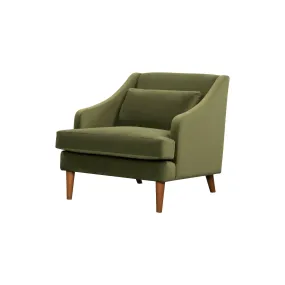 Missy Club Chair - Green Velvet