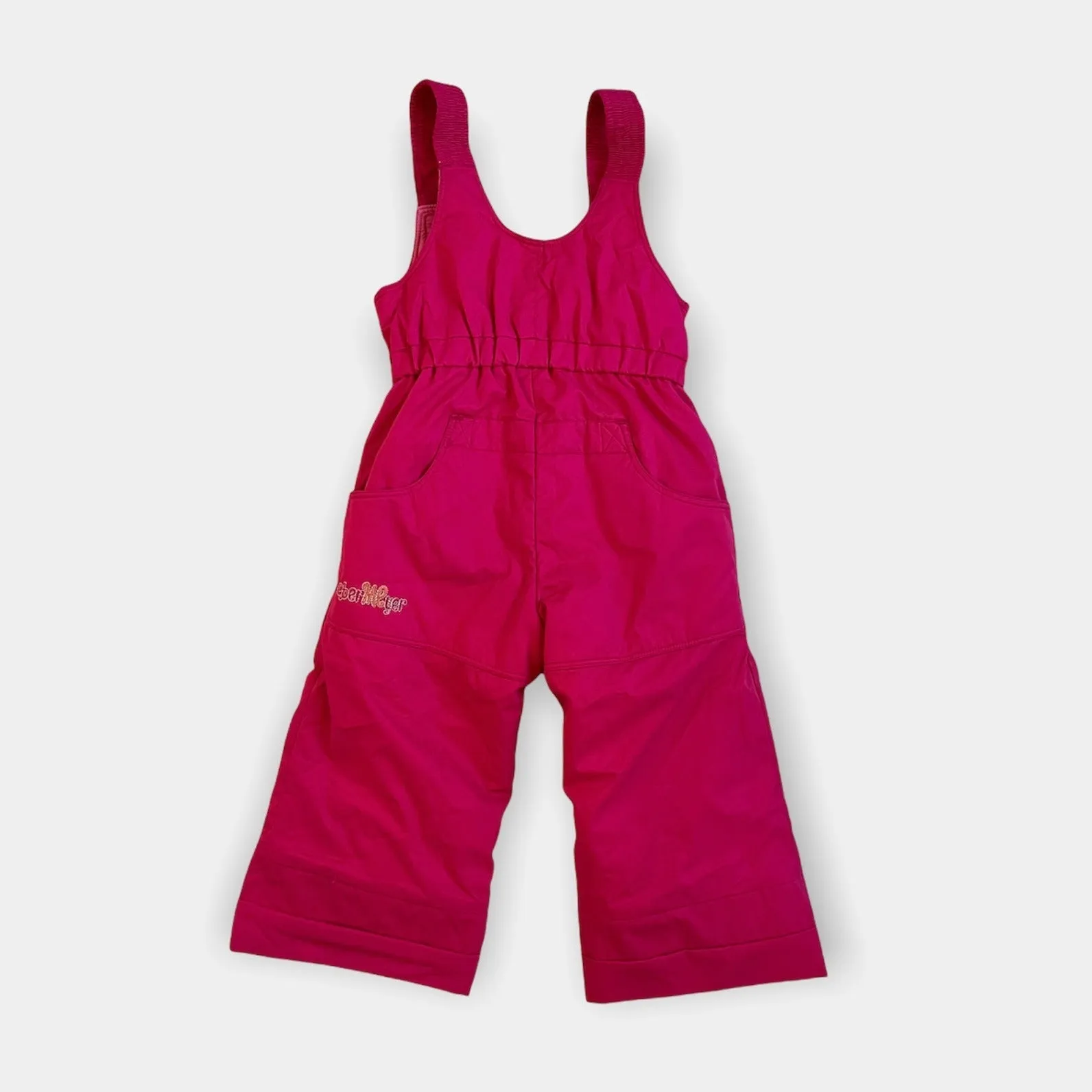 Obermeyer Girls Pink Snoverall Bib Snow Pants 2T