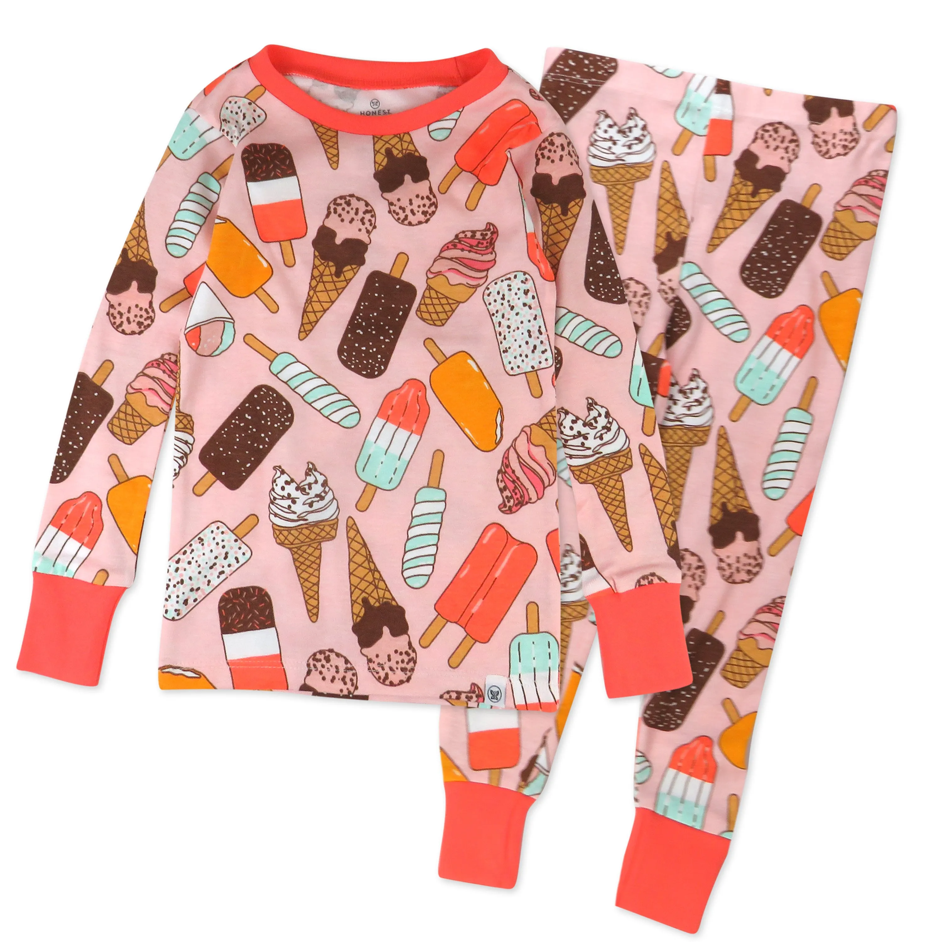 Organic Cotton Fun Foods Pajamas For Babies & Toddlers