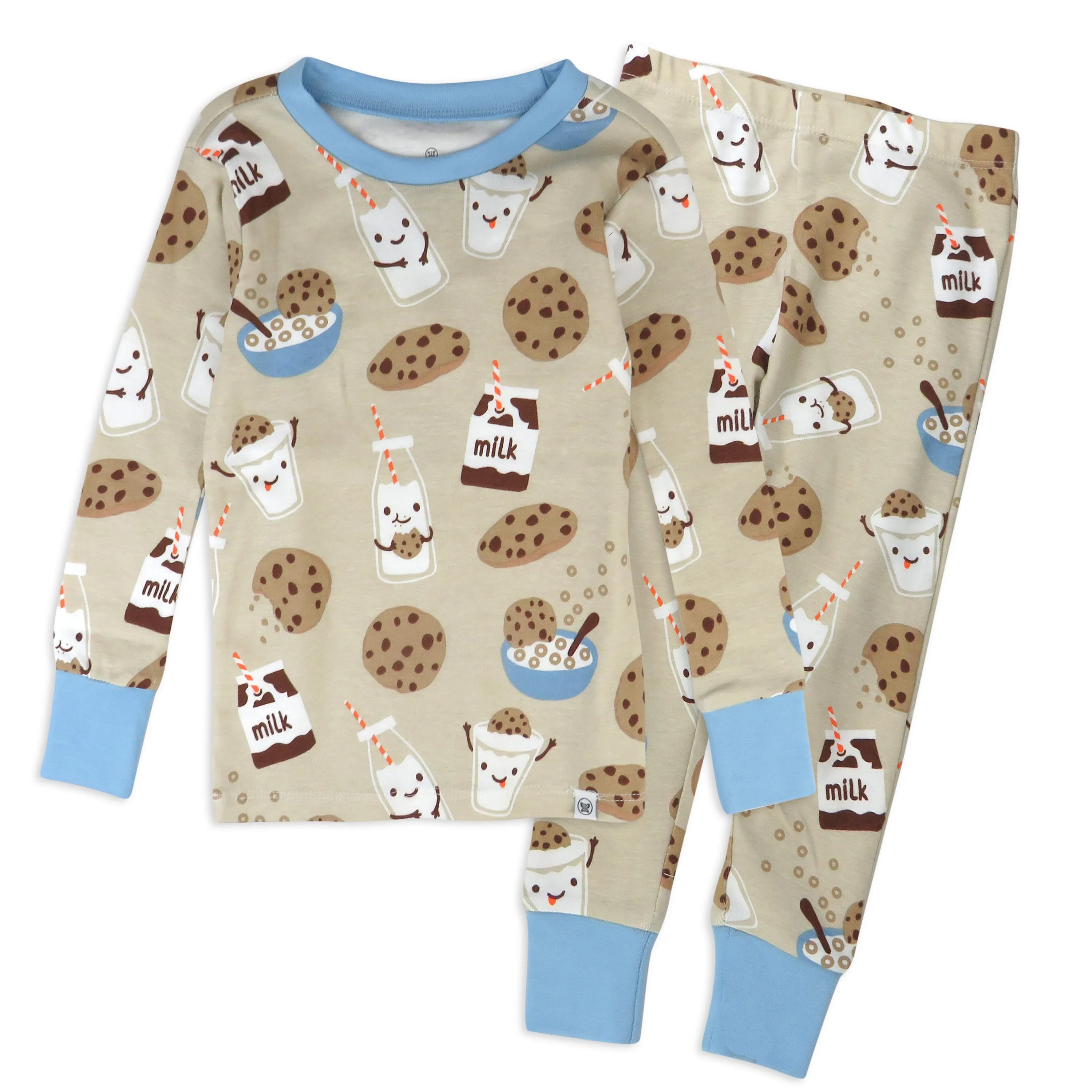 Organic Cotton Fun Foods Pajamas For Babies & Toddlers