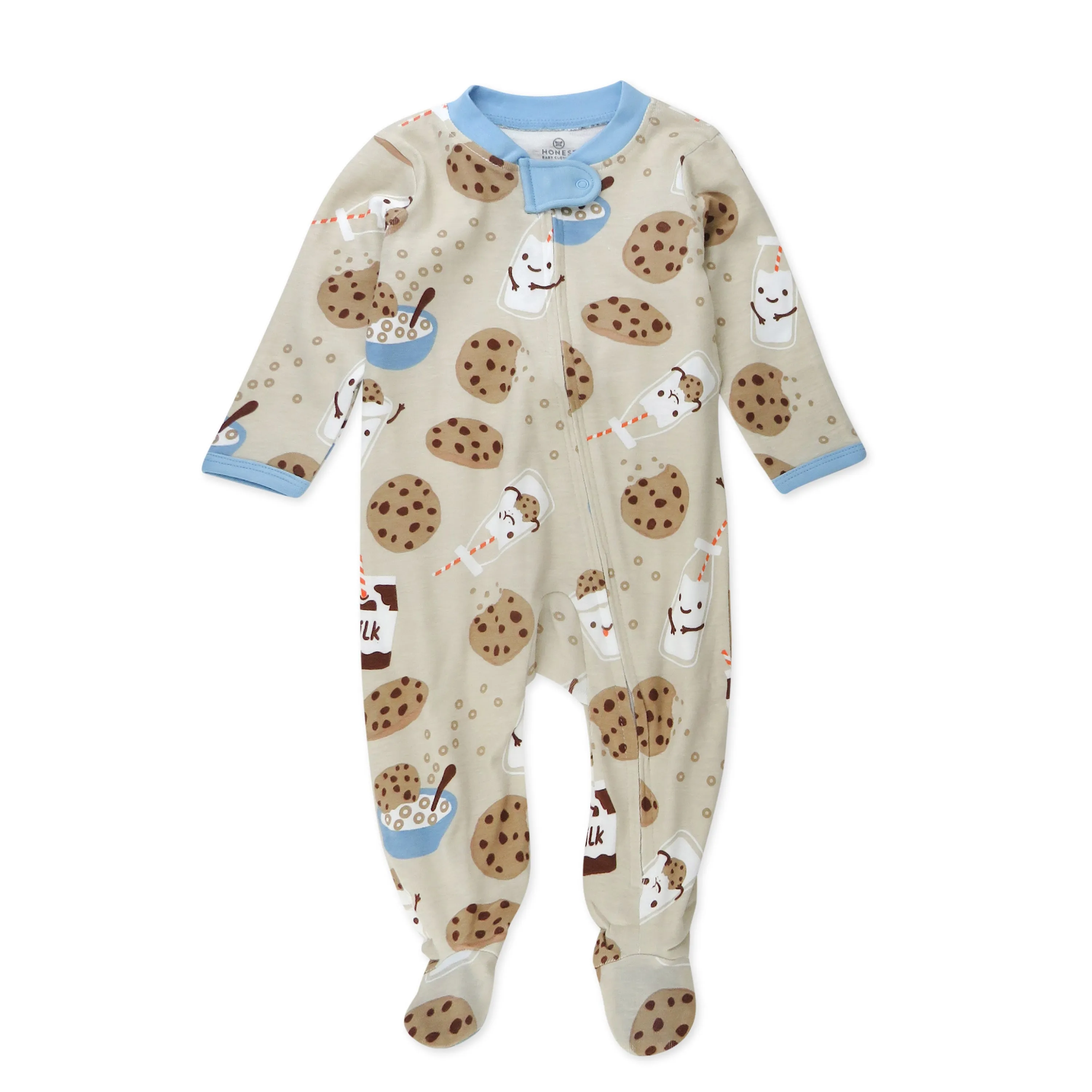 Organic Cotton Fun Foods Pajamas For Babies & Toddlers