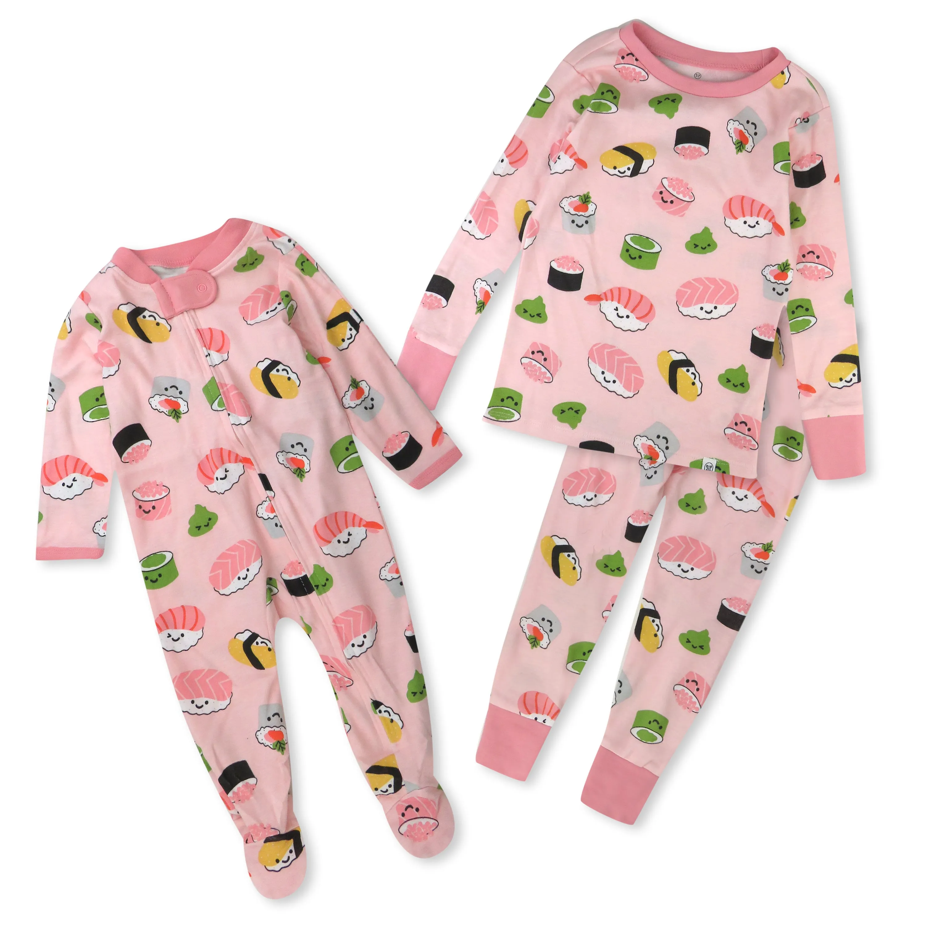 Organic Cotton Fun Foods Pajamas For Babies & Toddlers