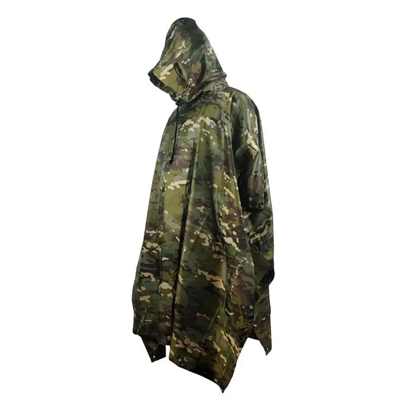 Redemption Tactical Wet Weather Camo Poncho