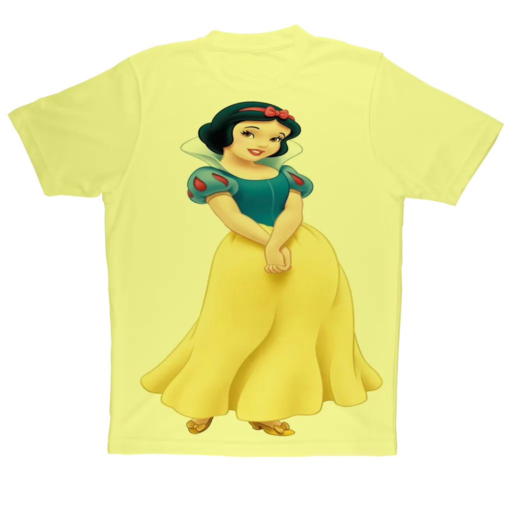 snow white Sublimation Performance Adult T-Shirt