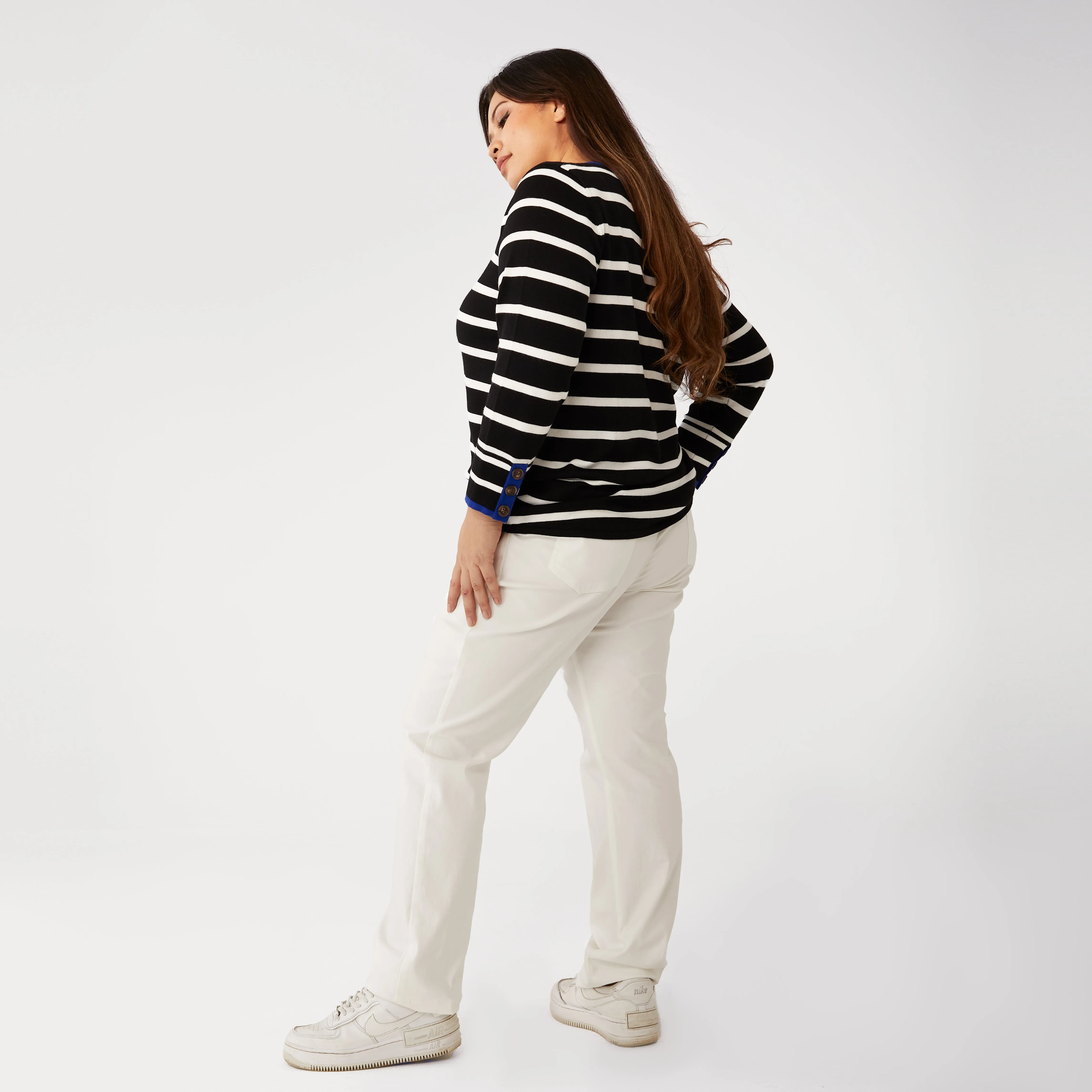 Stripe Long Sleeve Top