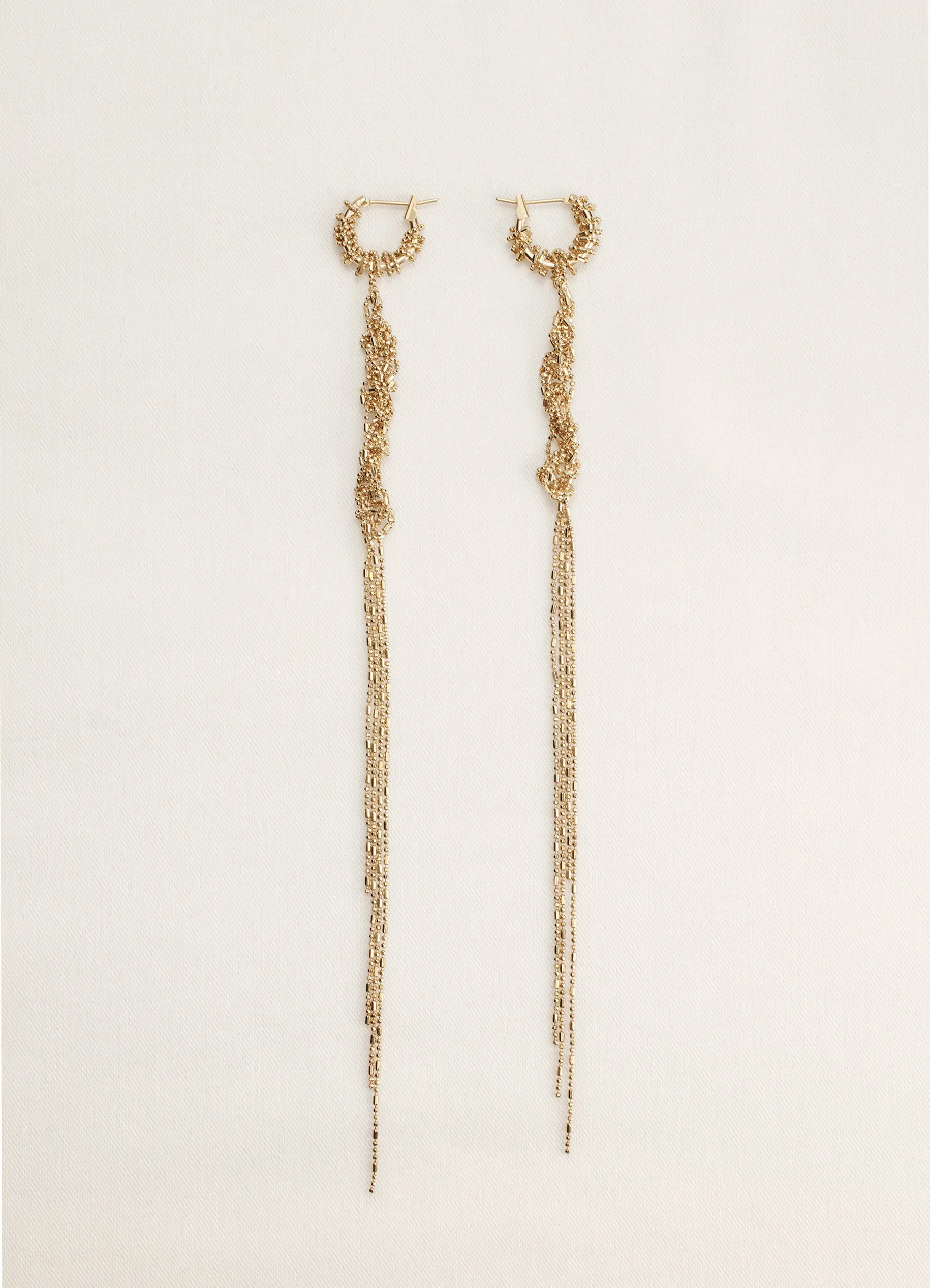 TANGLE LONG EARRINGS