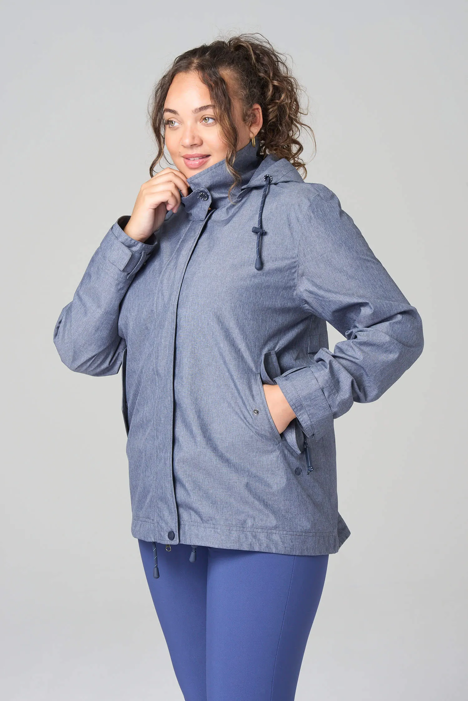 The Waterproof Multiway Jacket - Steel