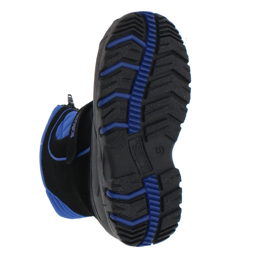 Totes Kids Waterproof Snowboots Bradley Blue