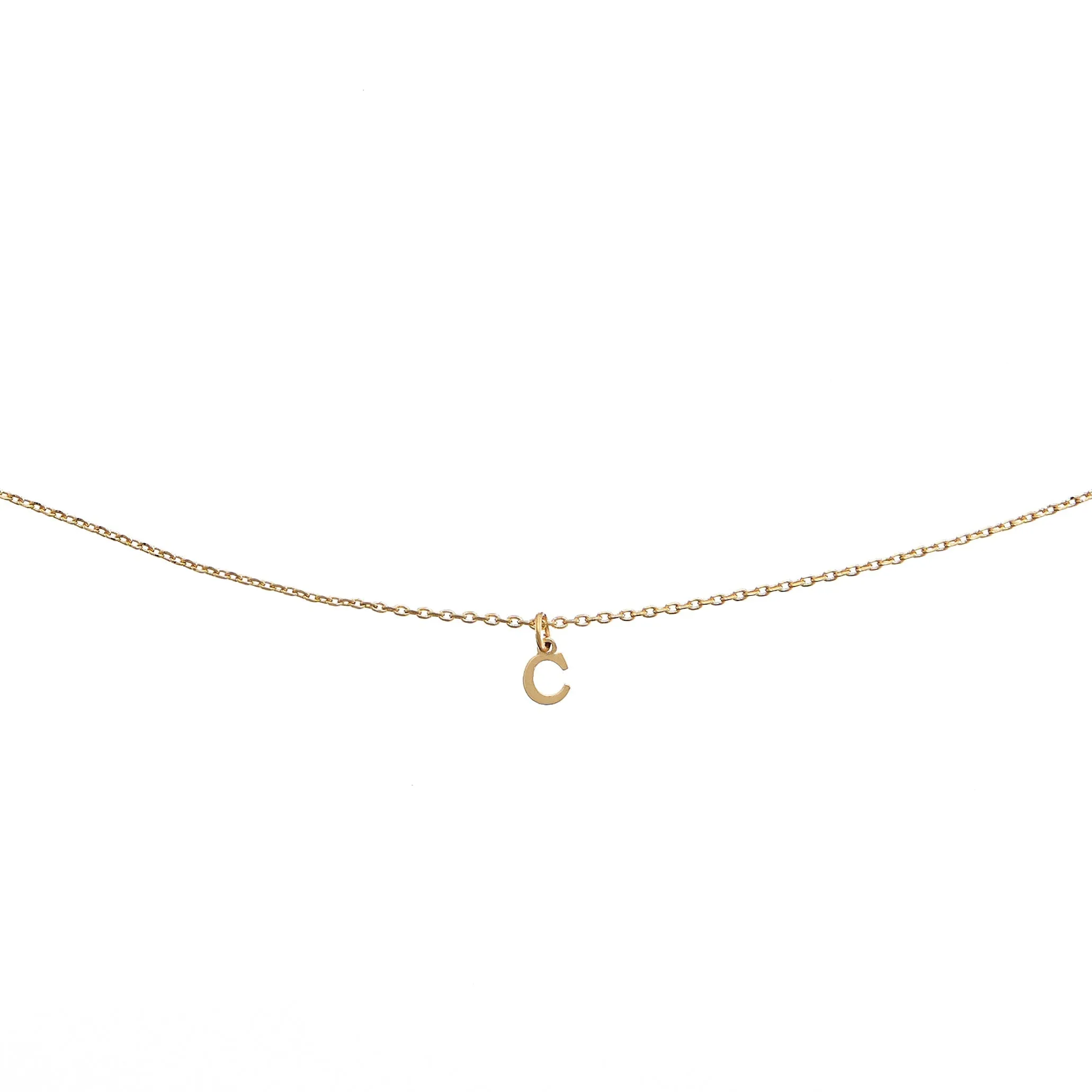 Waterproof Dainty Love Initial Necklace