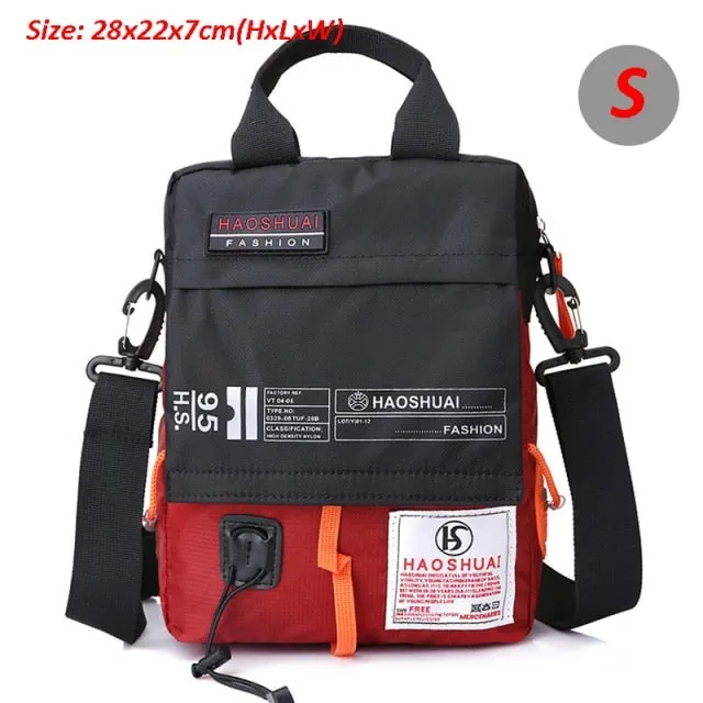 Waterproof Shoulder & Waist Messenger Bag