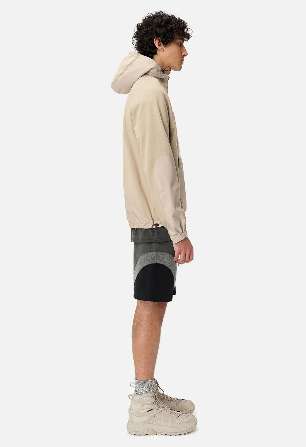 Waterproof Terry Anorak / Tan